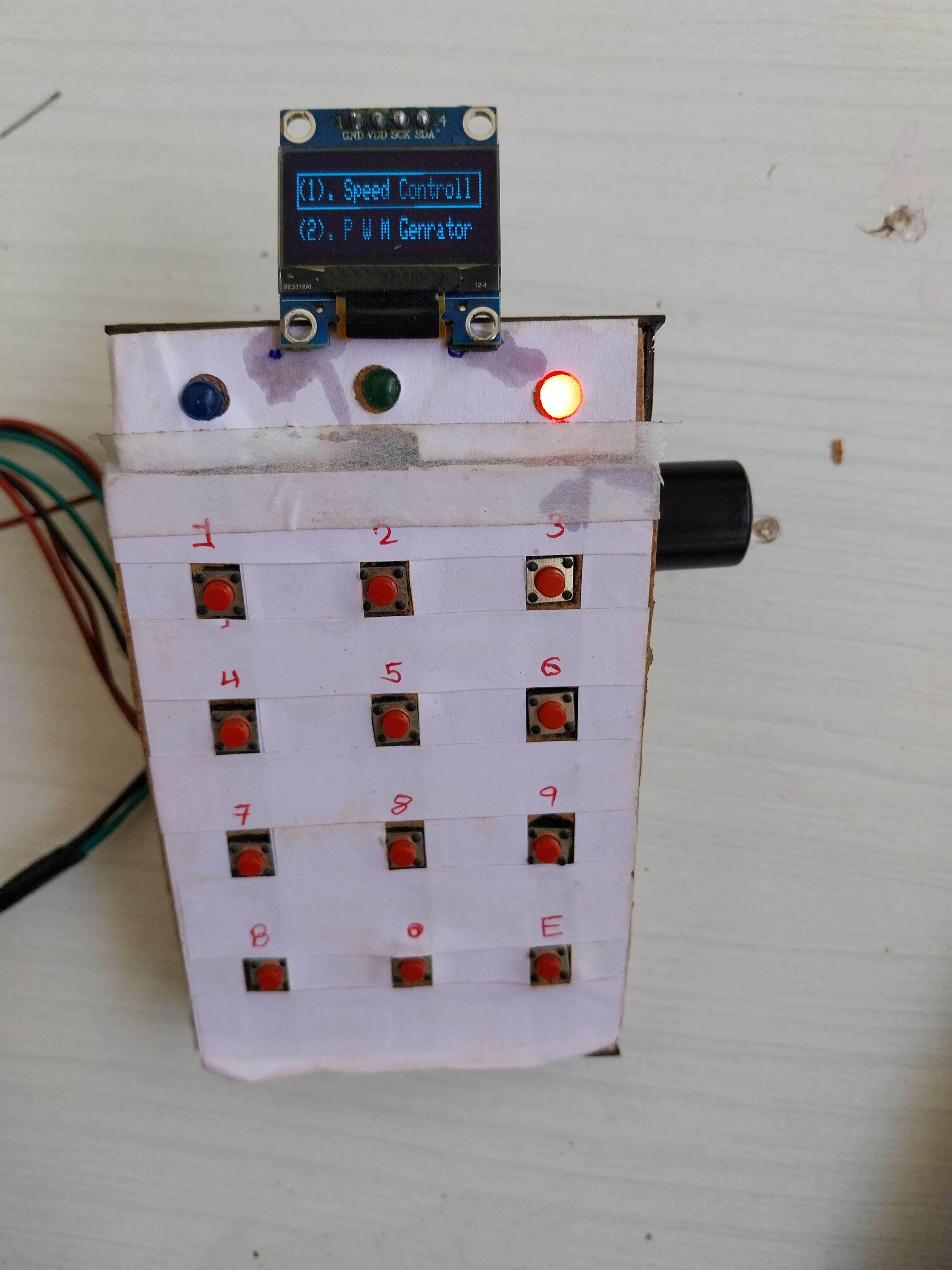 Keypad & OLED Display
