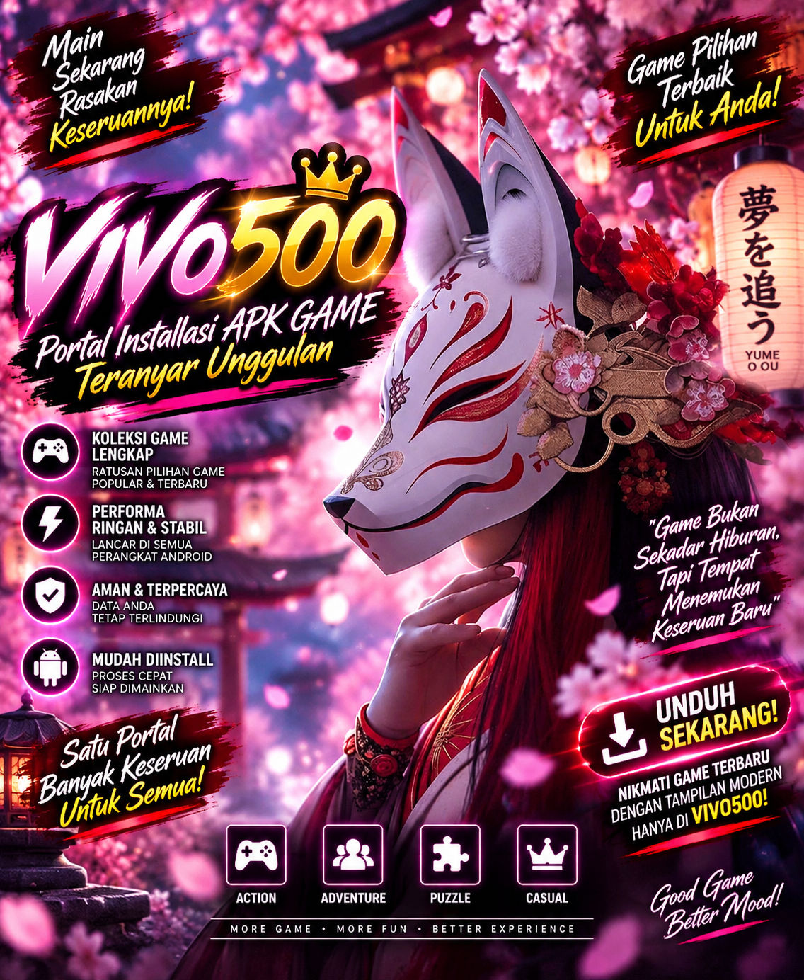 VIVO500: Portal Installasi APK GAME Teranyar Unggulan - APK Slot Gacor- WooCommerce eCommerce