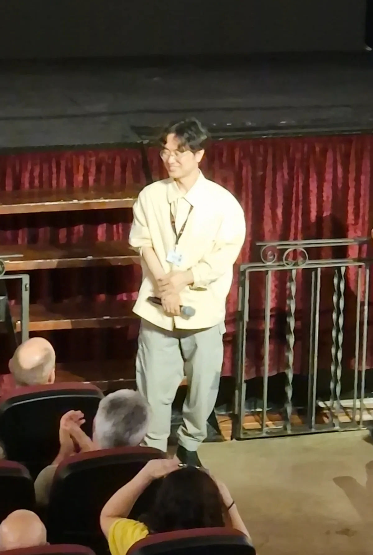 Min Kyu-dong durante la presentación en Sitges Film Festival 2025.