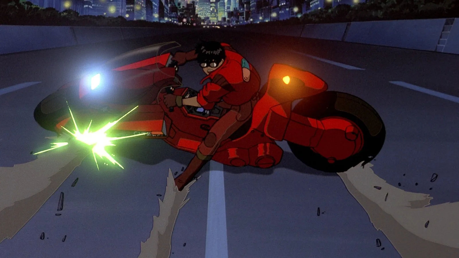 Escena de la película Akira (Katsuhiro Otomo, 1988)