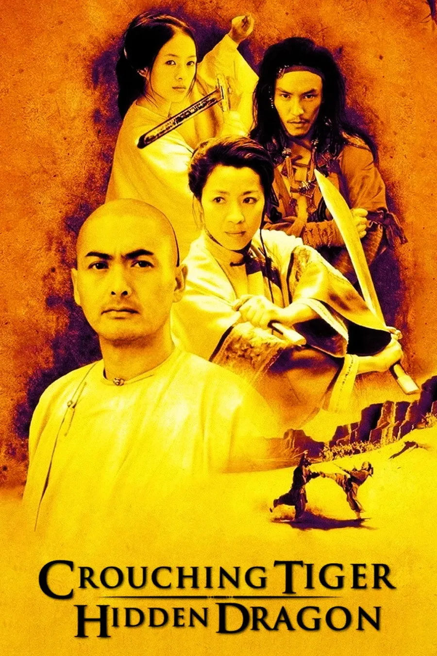 Póster oficial de la película Crouching Tiger, Hidden Dragon (Tsai Kuo-Jung, 2000)