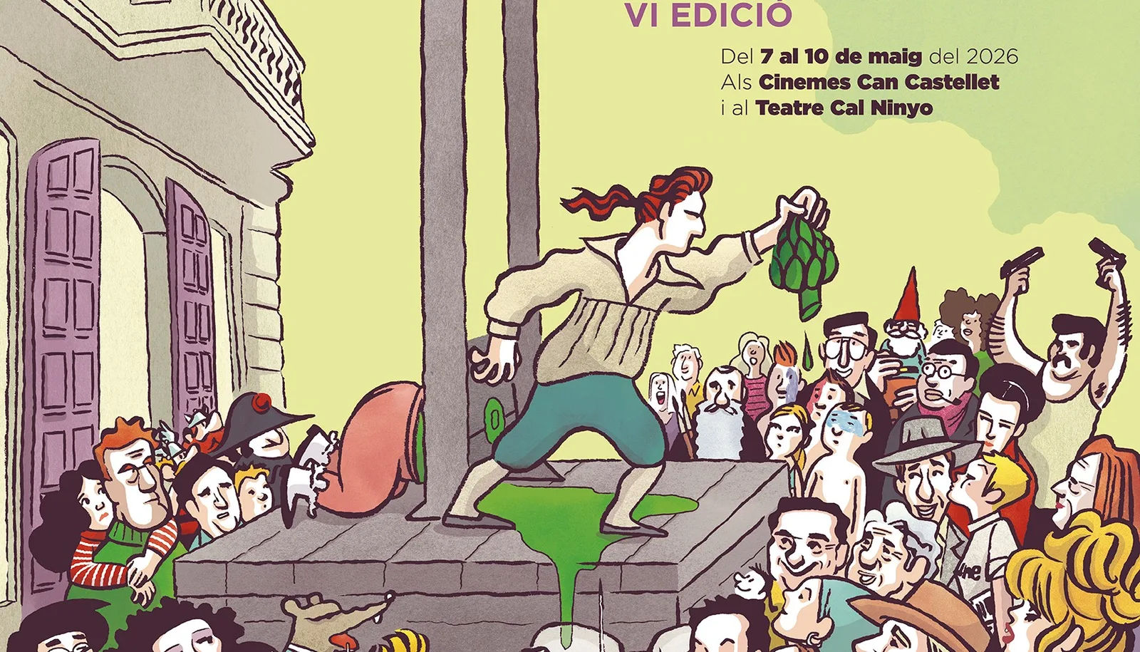 Cartel Oficial Festival Fantboi en Sant Boi con cine fantástico