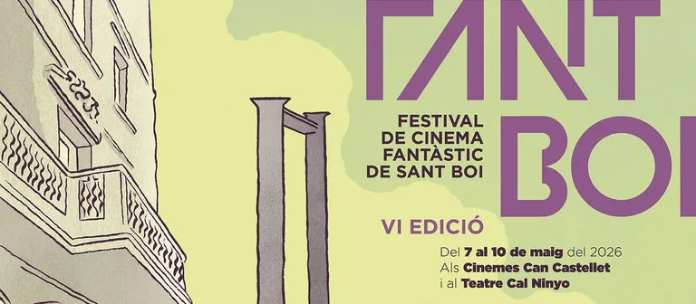 Cartel Oficial Festival Fantboi en Sant Boi con cine fantástico