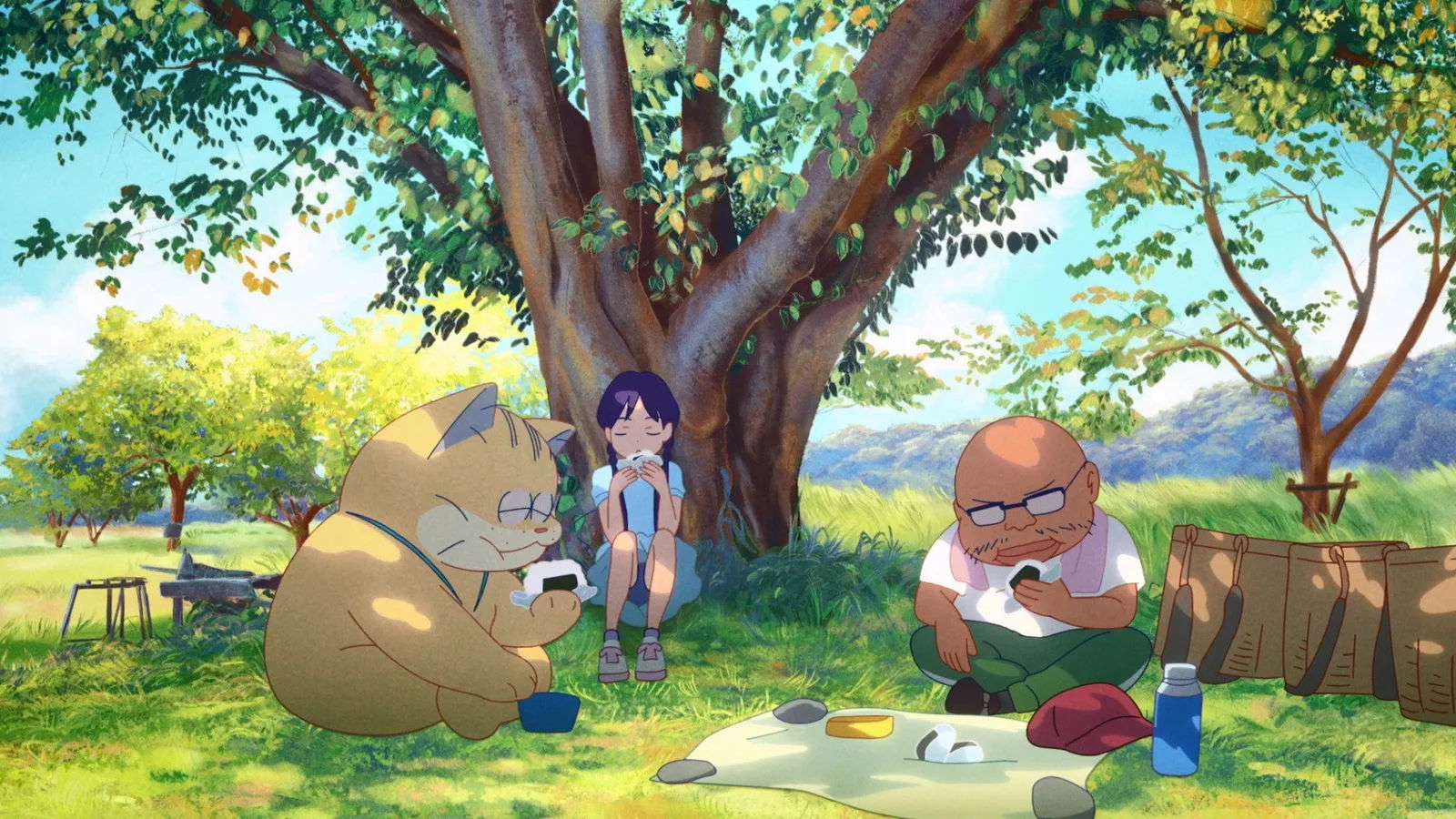 Escena de la película Ghost Cat Anzu (Nobuhiro Yamashita, 2024)
