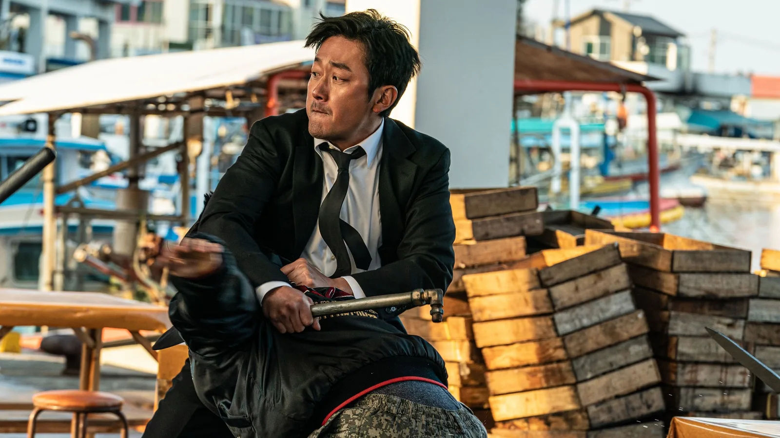 Escena de la película Nocturnal (Kim Jin-hwang, 2025)