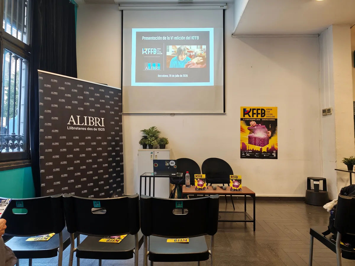 Sala de la librería Alibri donde se realizó la presentación KFFB 2026
