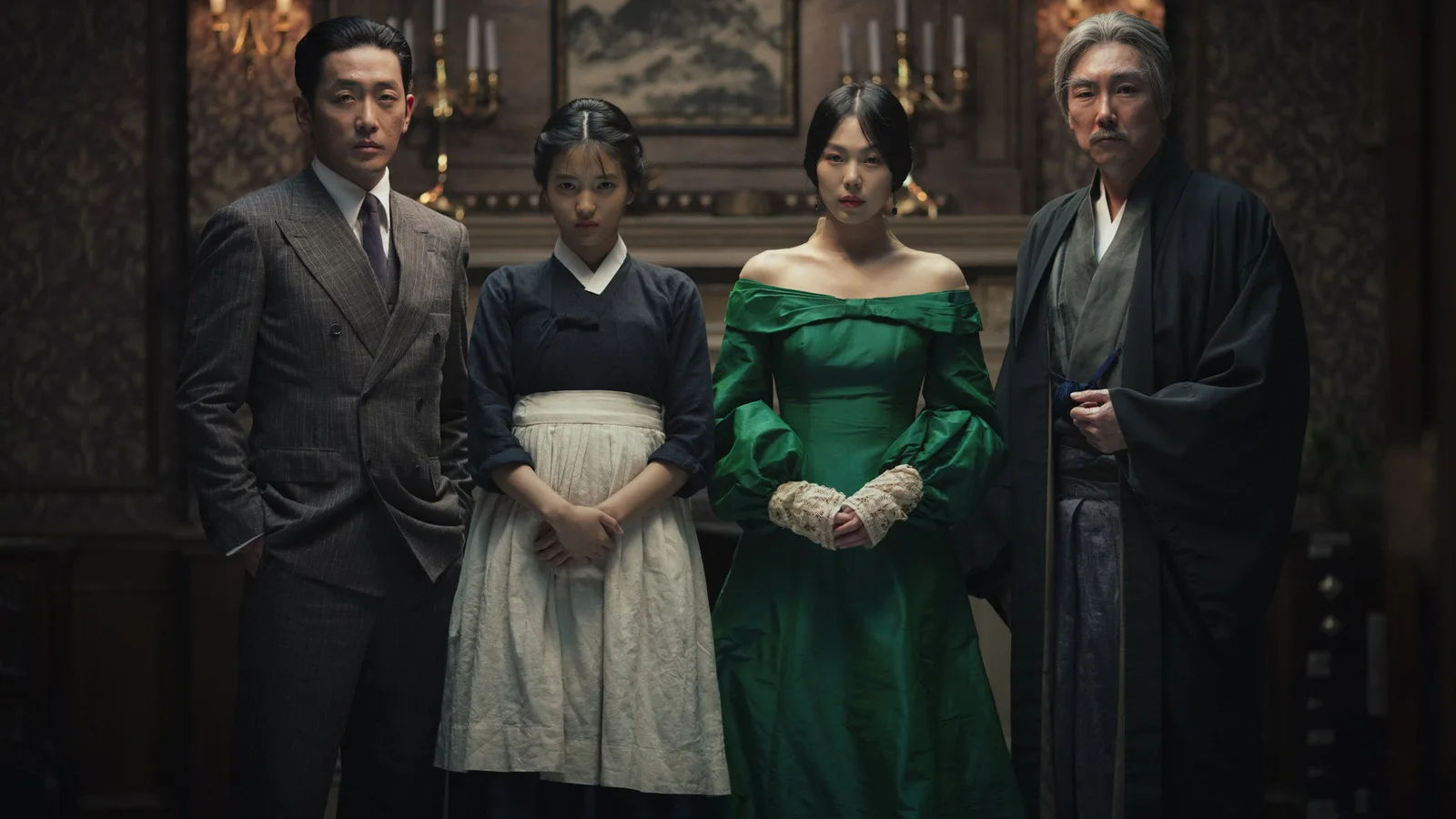 Escena de la película The Handmaiden (Park Chan-wook, 2016)