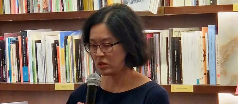 Bora Chung en la Llibreria Finestres