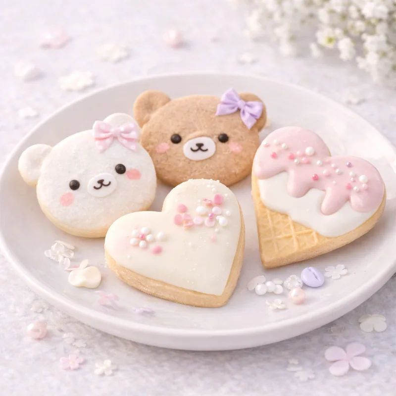 Galletas dulces japonesas estilo kawaii para regalo en White Day
