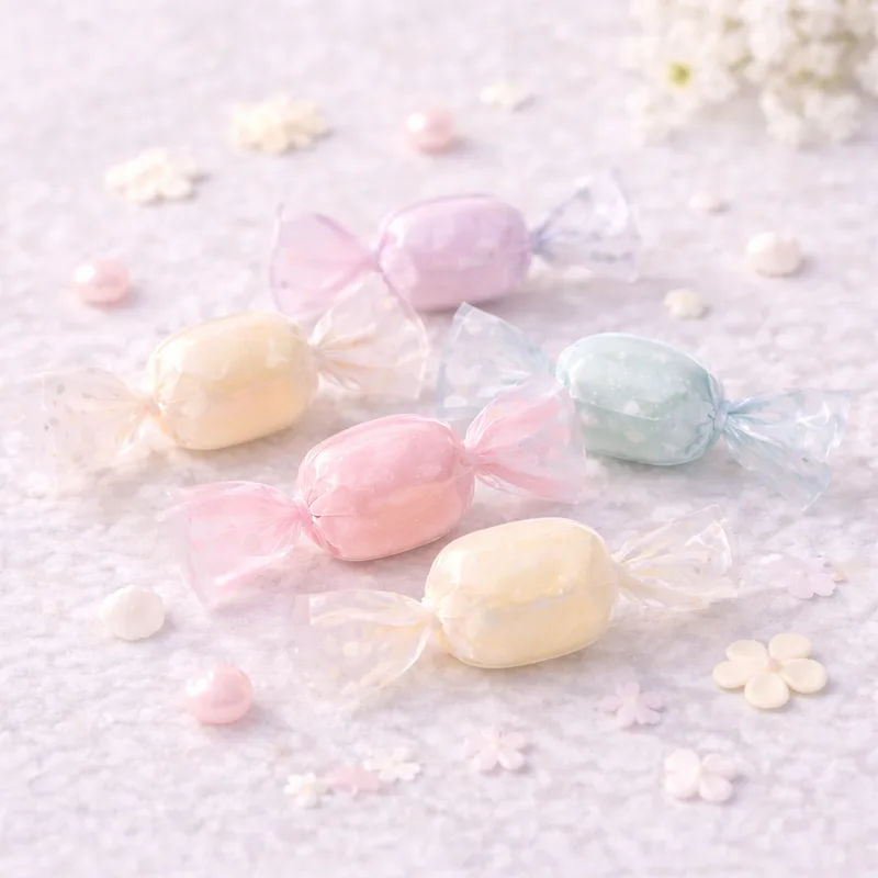 Caramelos duros pastel típicos de regalos del White Day en Japón