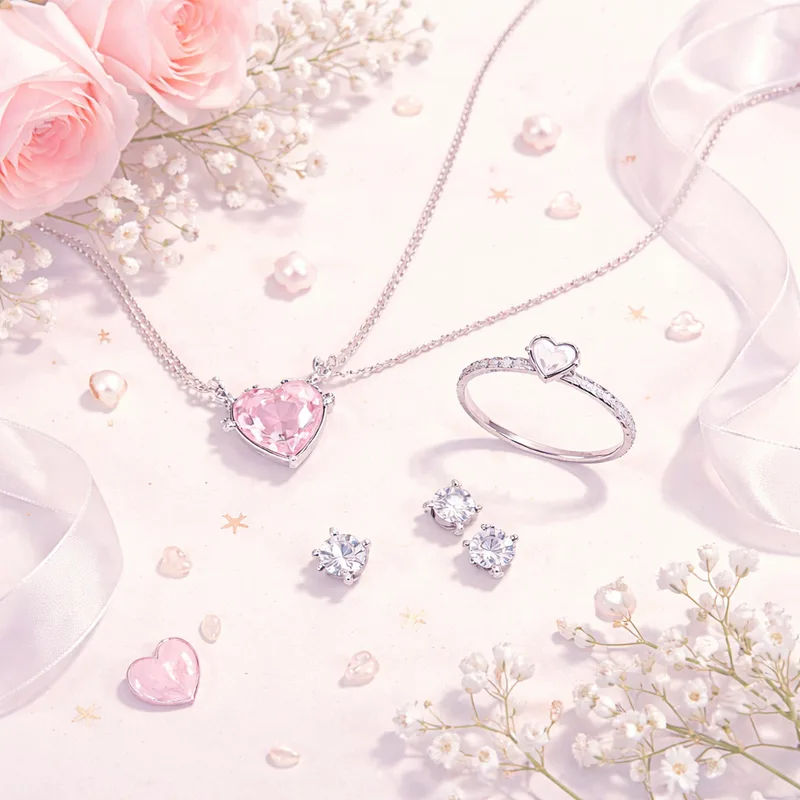 Joyas elegantes regalo romántico habitual en White Day en Japón