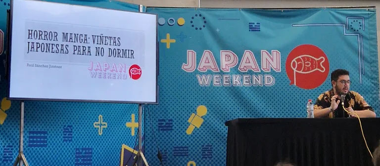Pantalla del evento Japan Weekend Barcelona 2026 en Fira Gran Via