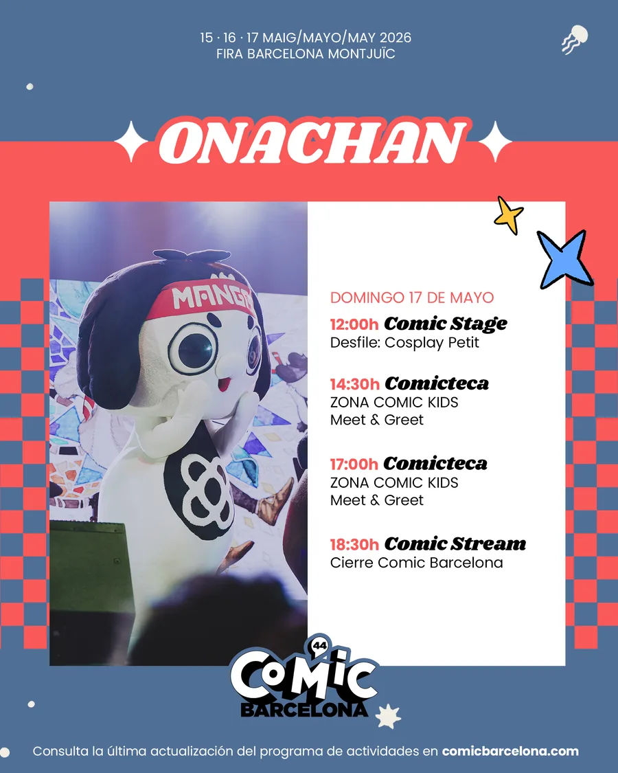 Onachan y planificación de actividades en Comic Barcelona