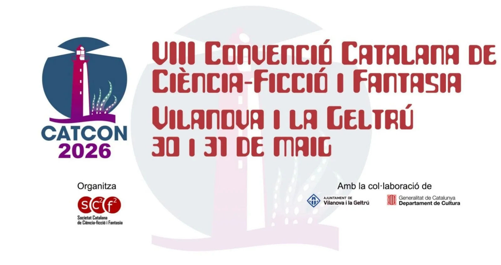 Cartel oficial de CATCON 2026 en Neàpolis