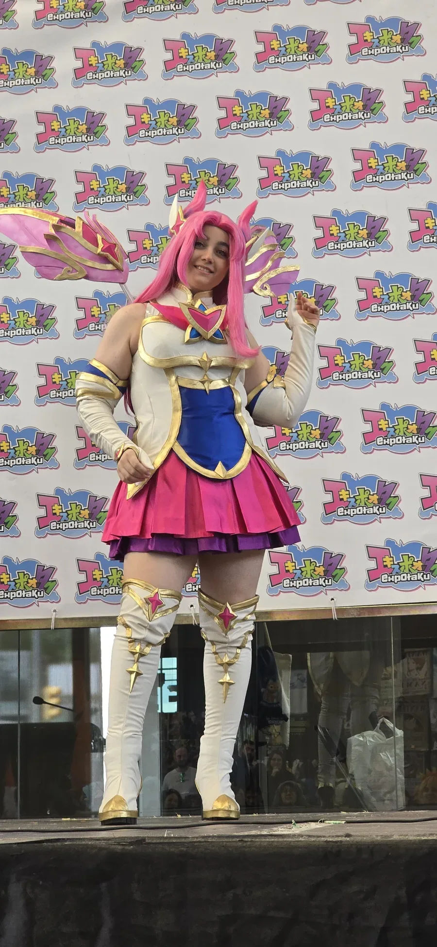 Participante concurso cosplay Expotaku Sabadell