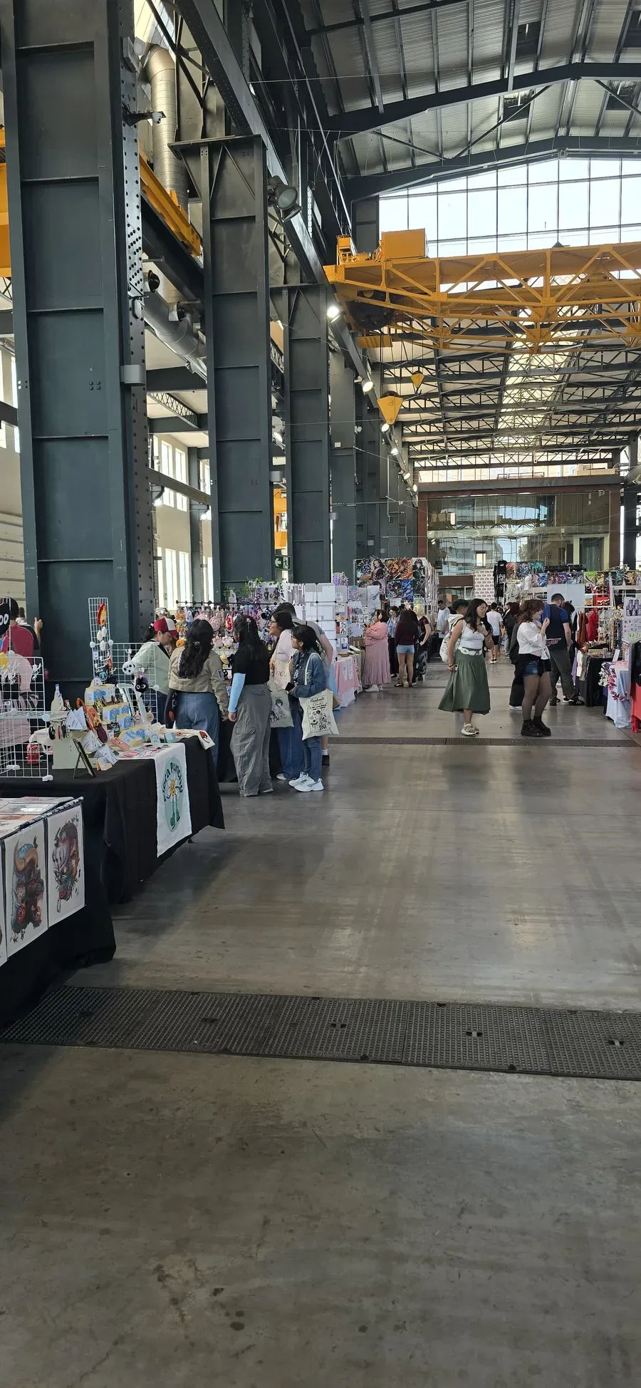 Área comercial del evento