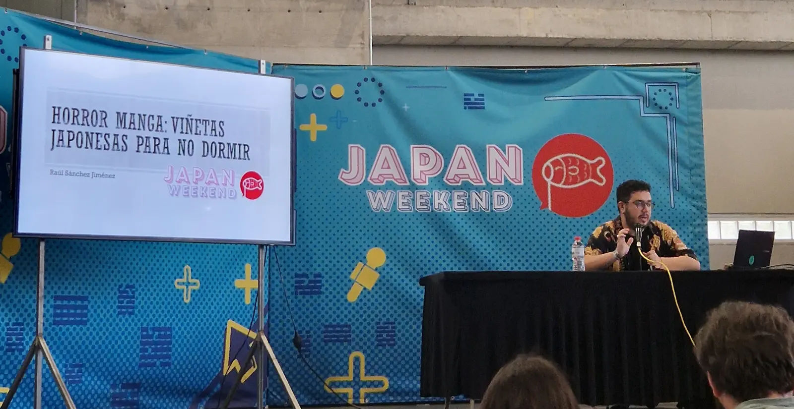 Raúl Sánchez durante su conferencia en Japan Weekend Barcelona 2026