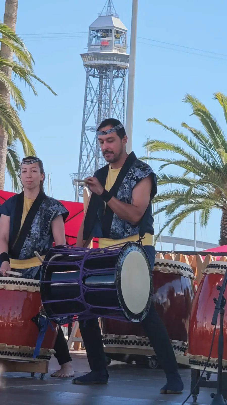 Puesto de artesanía en Matsuri Barcelona