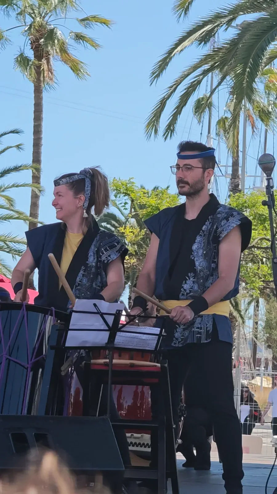 Puesto de artesanía en Matsuri Barcelona