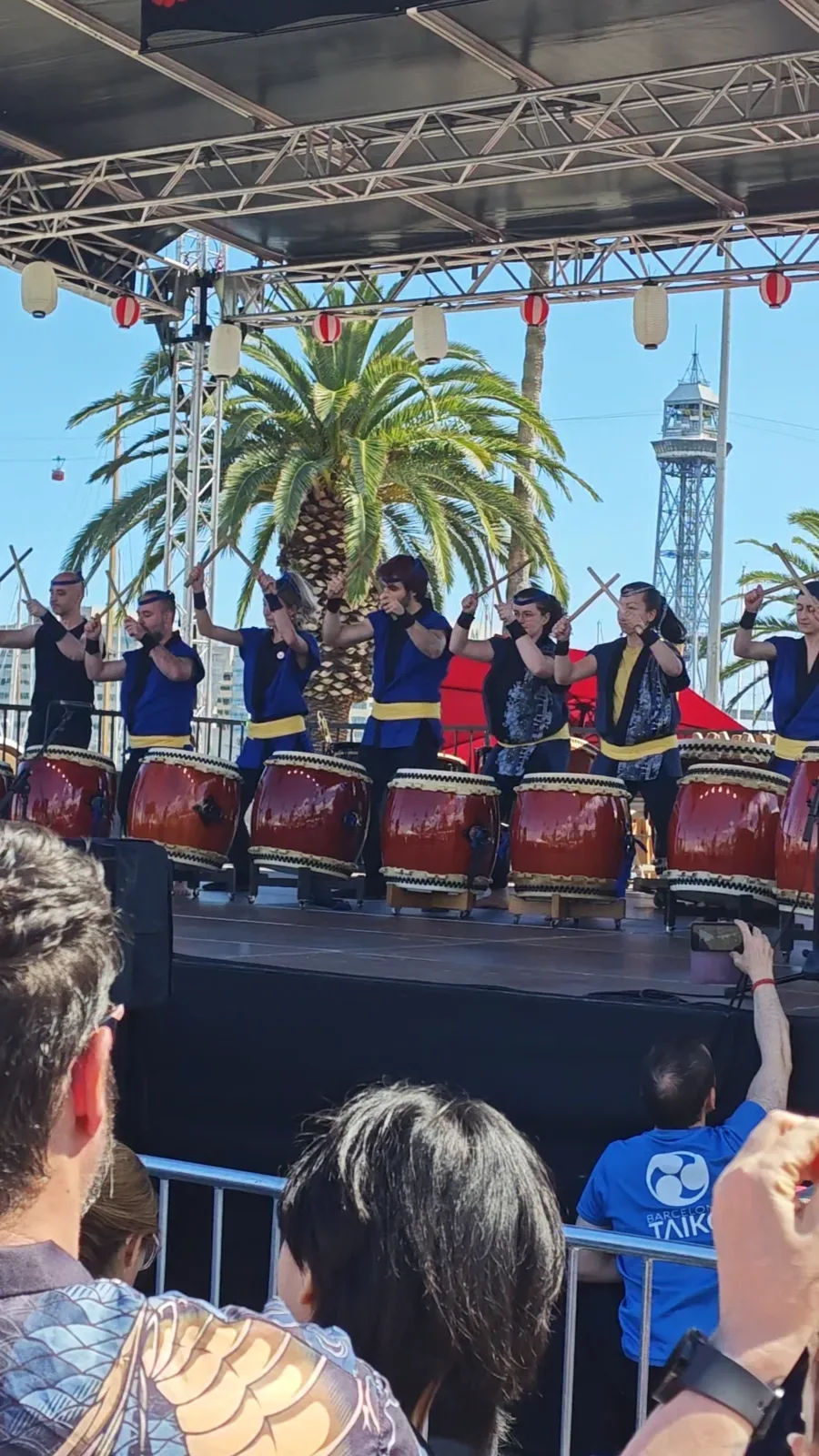 Puesto de artesanía en Matsuri Barcelona