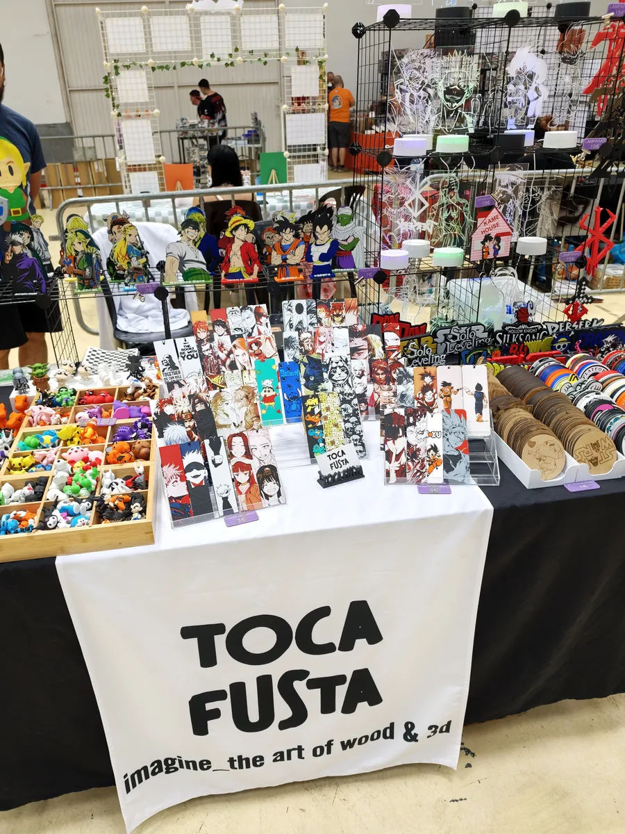 Área comercial del evento