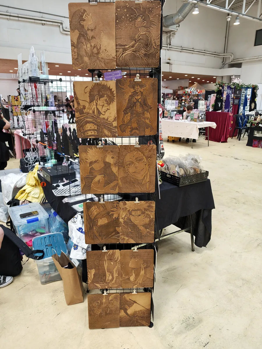 Área comercial del evento