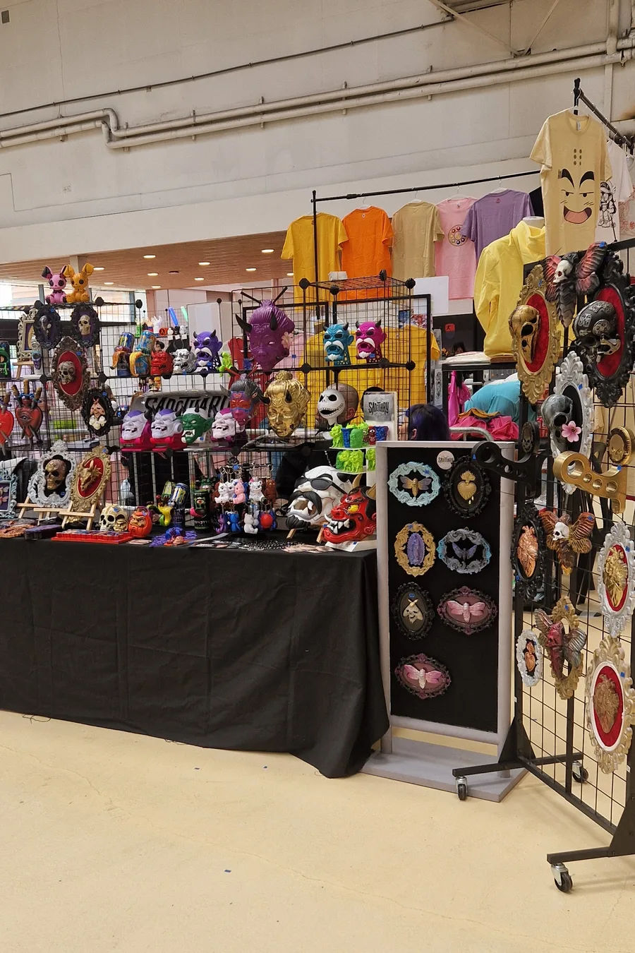 Área comercial del evento