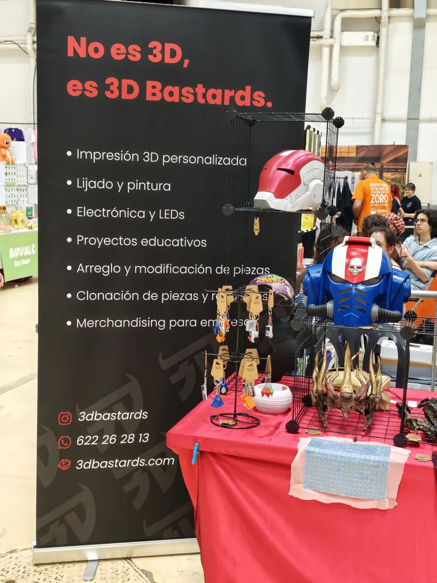 Área comercial del evento