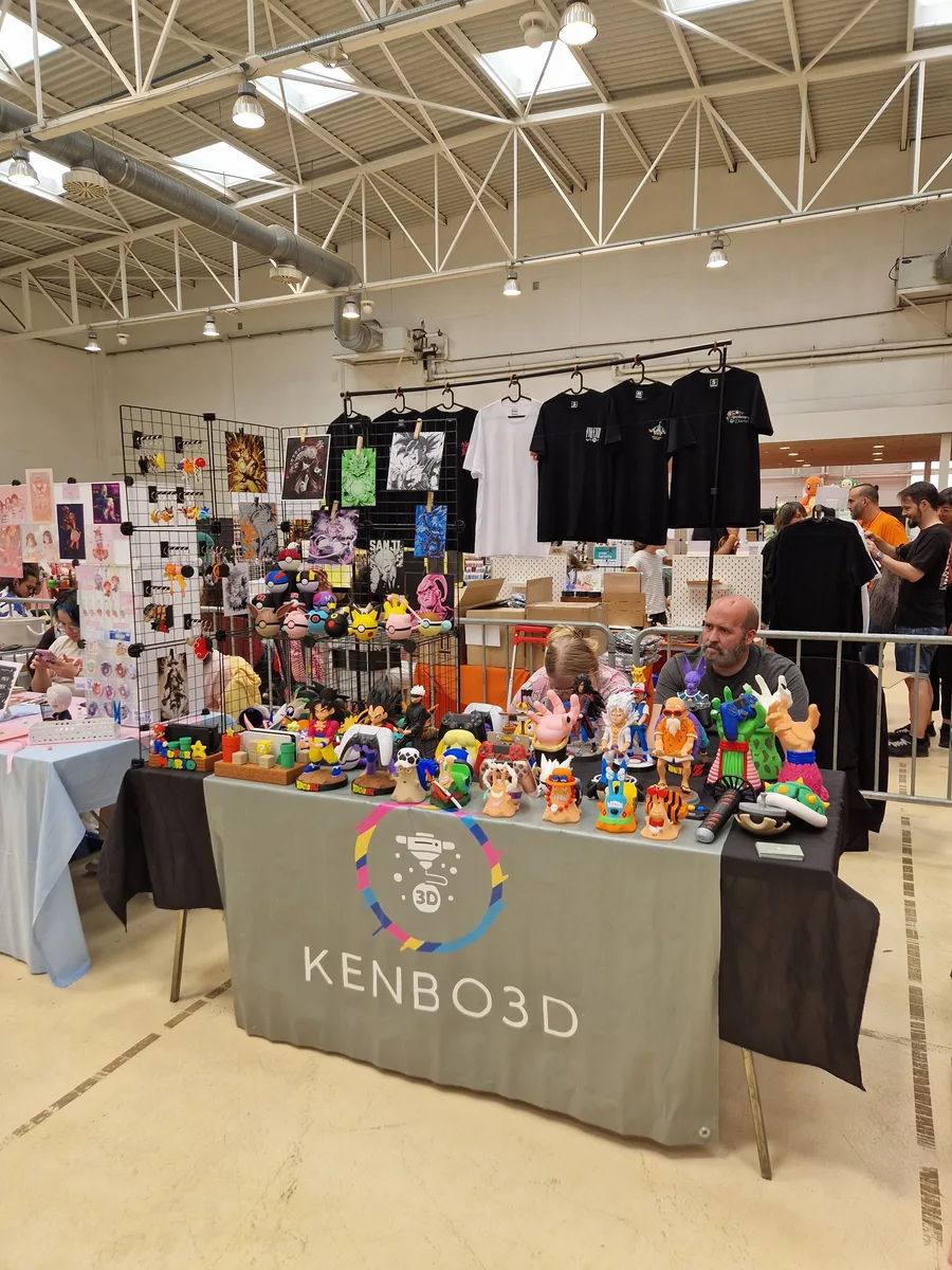 Área comercial del evento