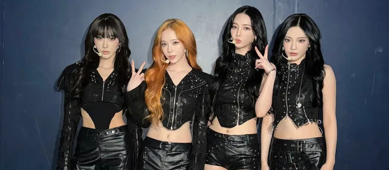Grupo aespa antes del concierto en Osaka 2026