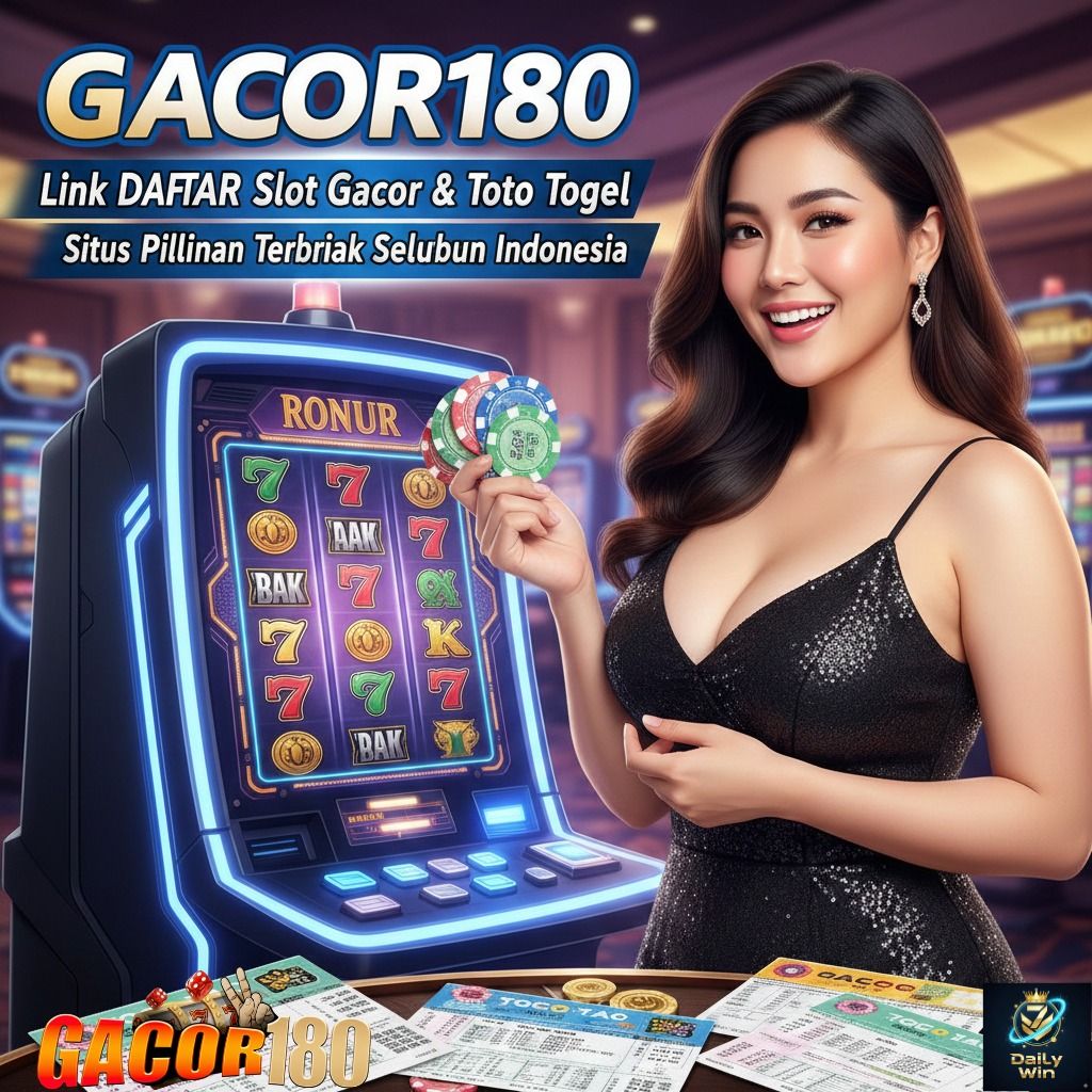 GACOR180 Link DAFTAR Slot Gacor & Toto Togel Situs Pilihan Terbaik Seluruh Indonesia. image 1