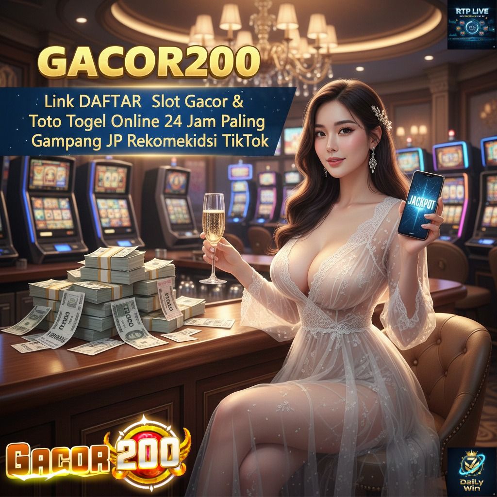 GACOR200 Link DAFTAR Slot Gacor & Toto Togel Online 24 Jam Paling Gampang JP Rekomendasi TikTok image 1