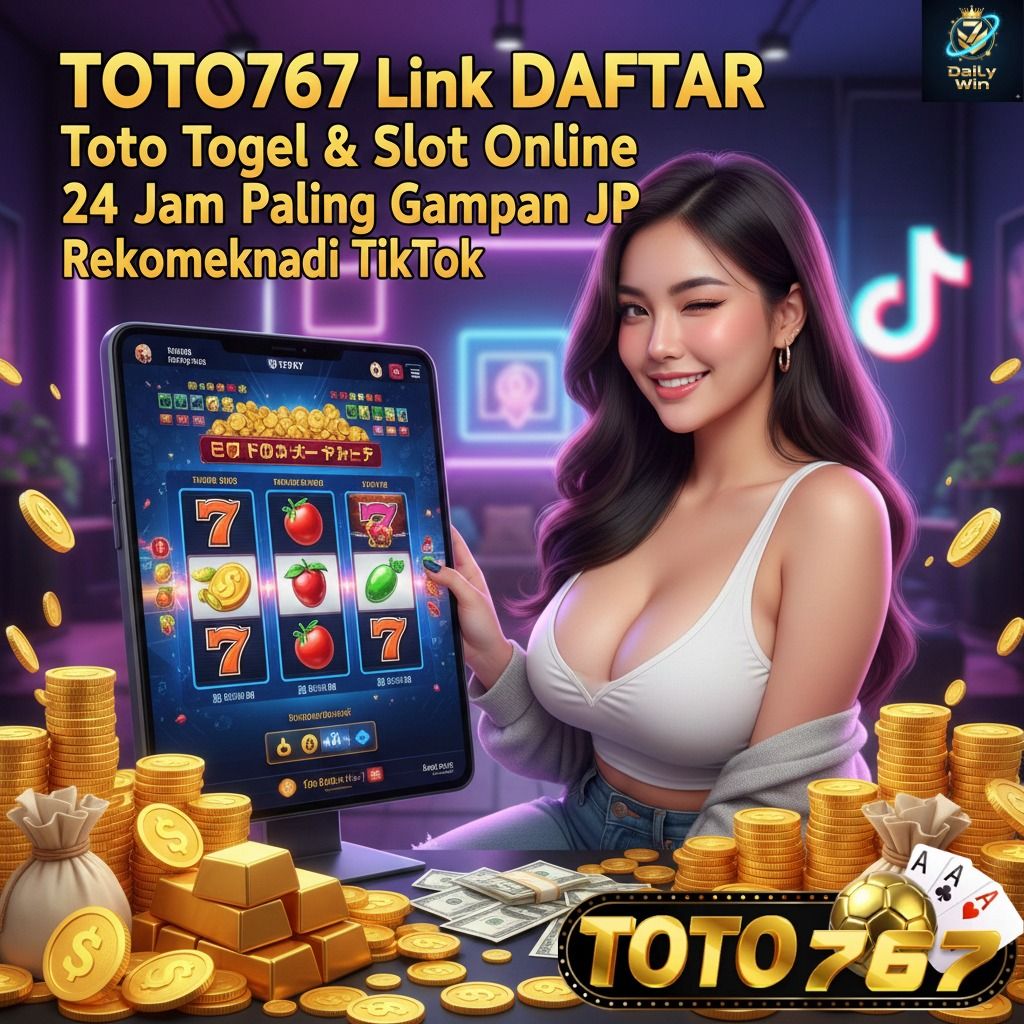 TOTO767 Link DAFTAR Toto Togel & Slot Gacor Online 24 Jam Paling Gampang JP Rekomendasi TikTok