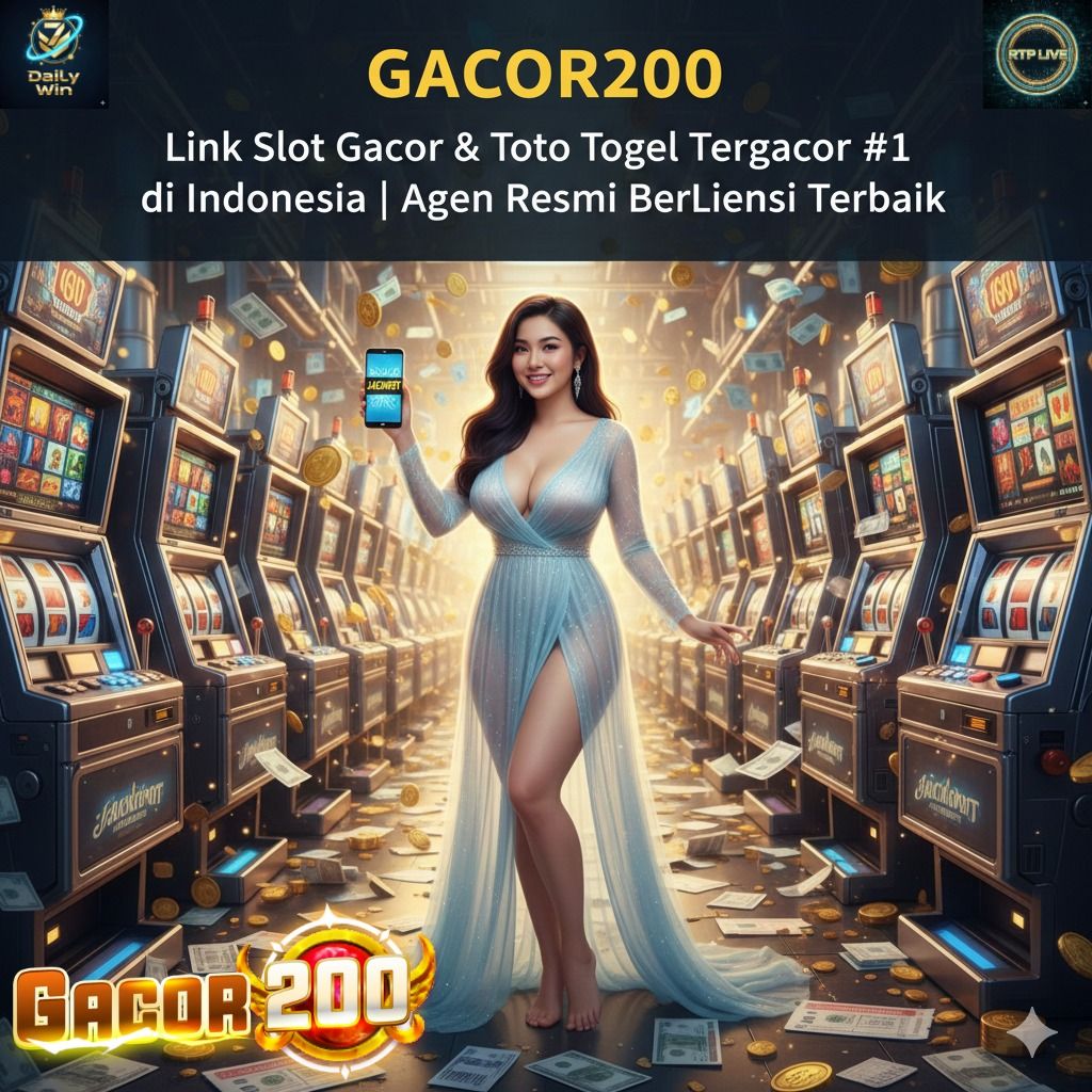 GACOR200 Link Slot Gacor & Toto Togel Tergacor #1 di Indonesia | Agen Resmi Berlisensi Terbaik image 1