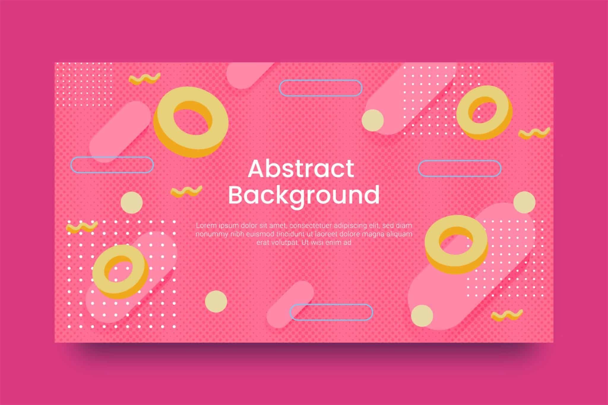 Abstract Background – Pink World Theme Abstract Background – Pink World Theme