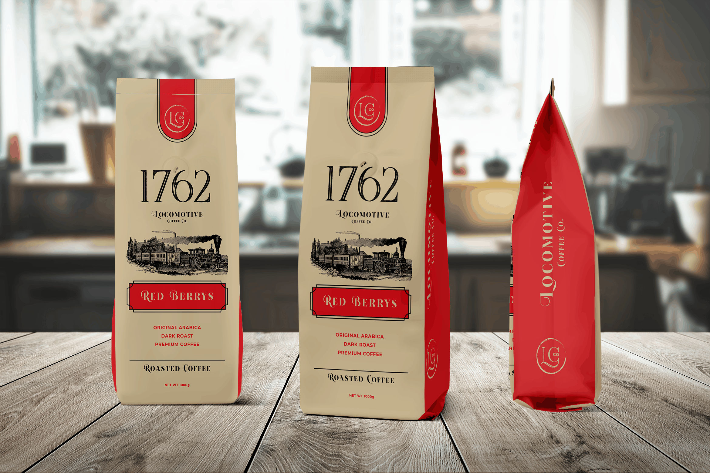 Arabica Premium Coffee Package Template
