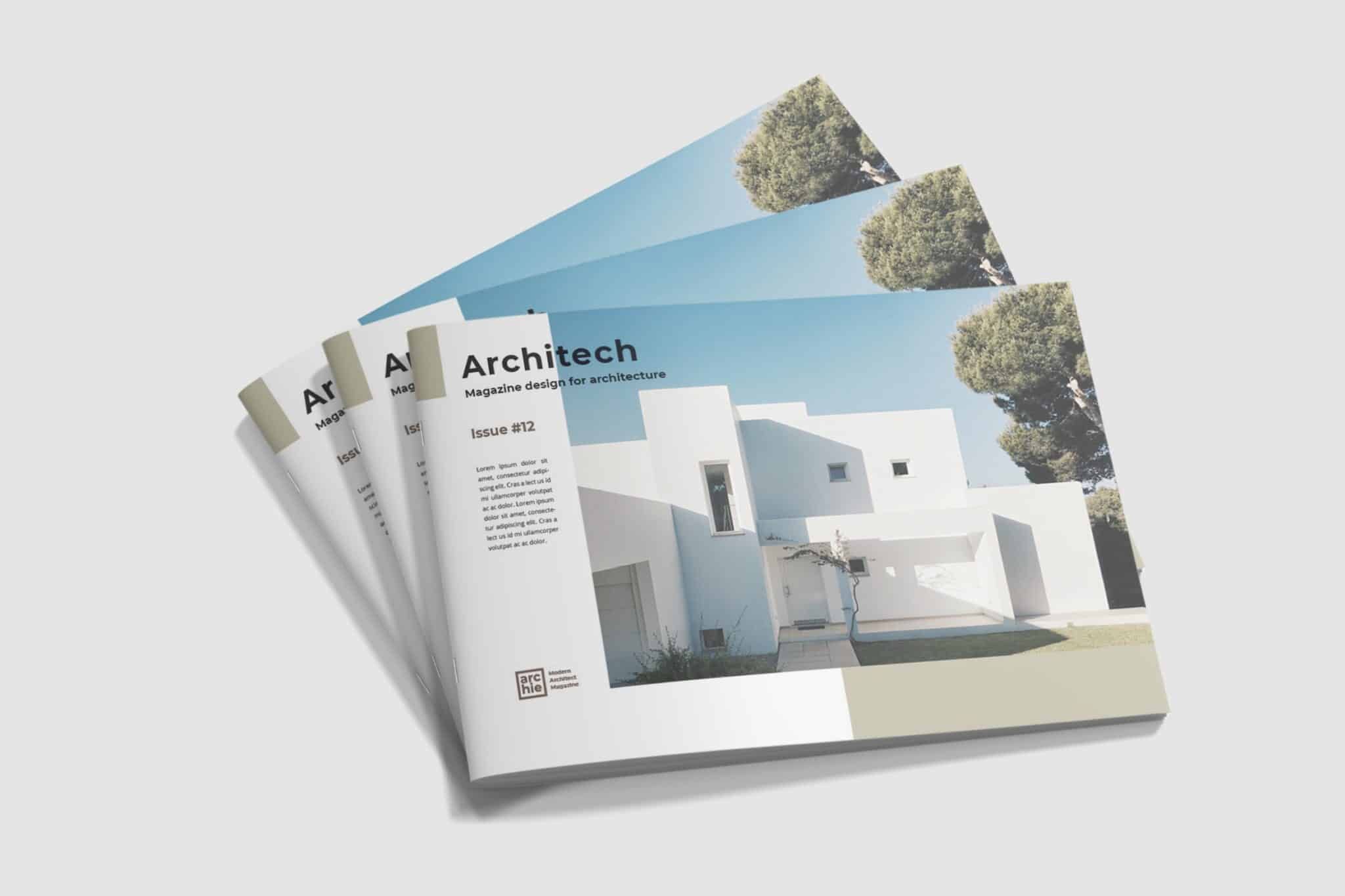 Architect Design Landscape Magazine how to create a custom magazine template - Architect Design Landscape Magazine