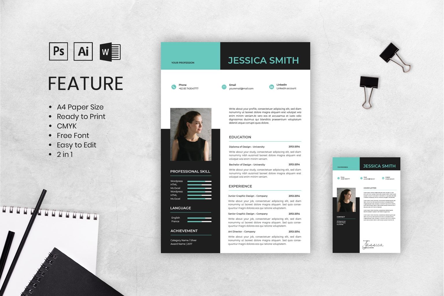 CV Resume – Digital Content Creator