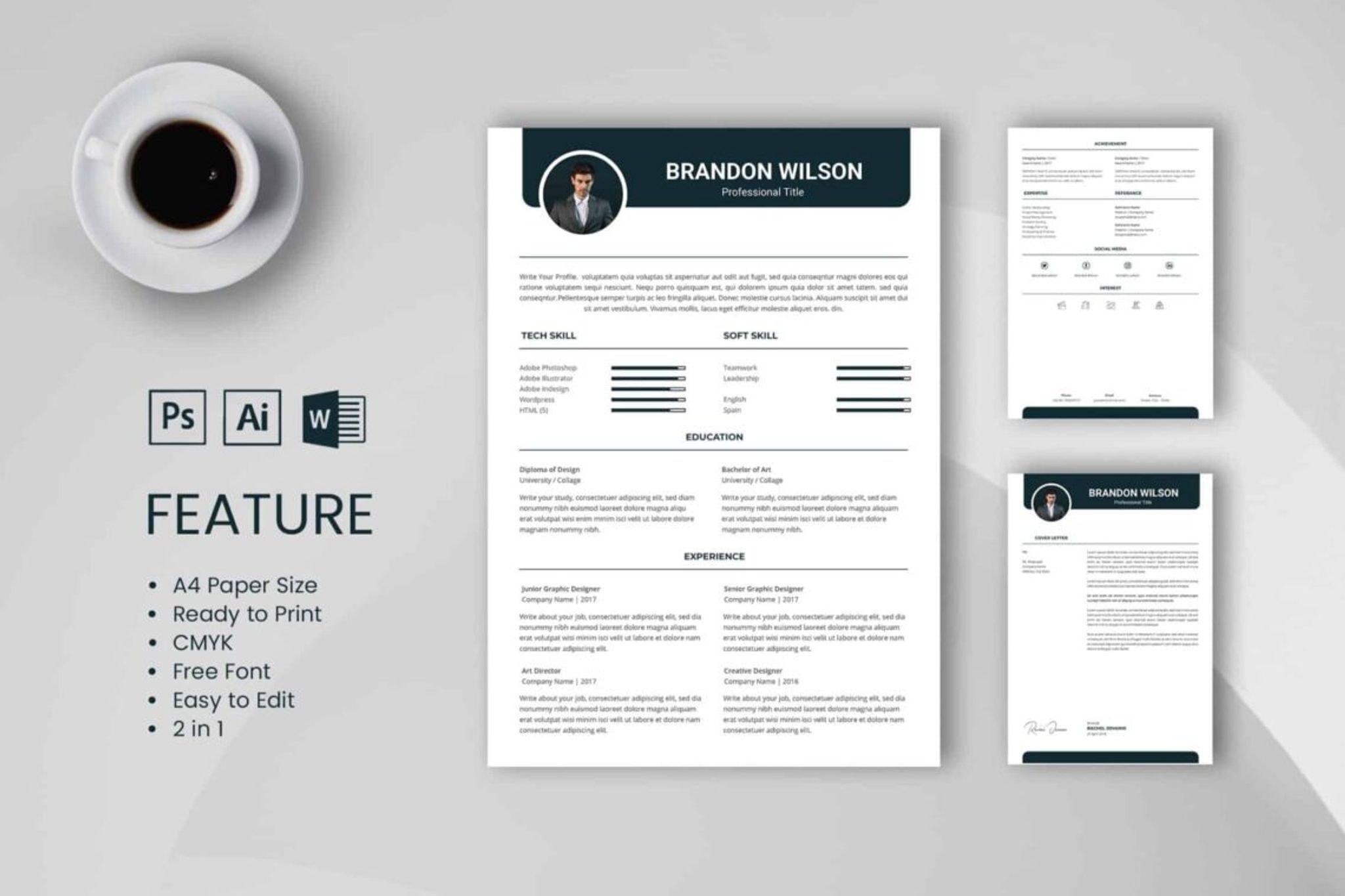 CV Resume – Professional Title 2