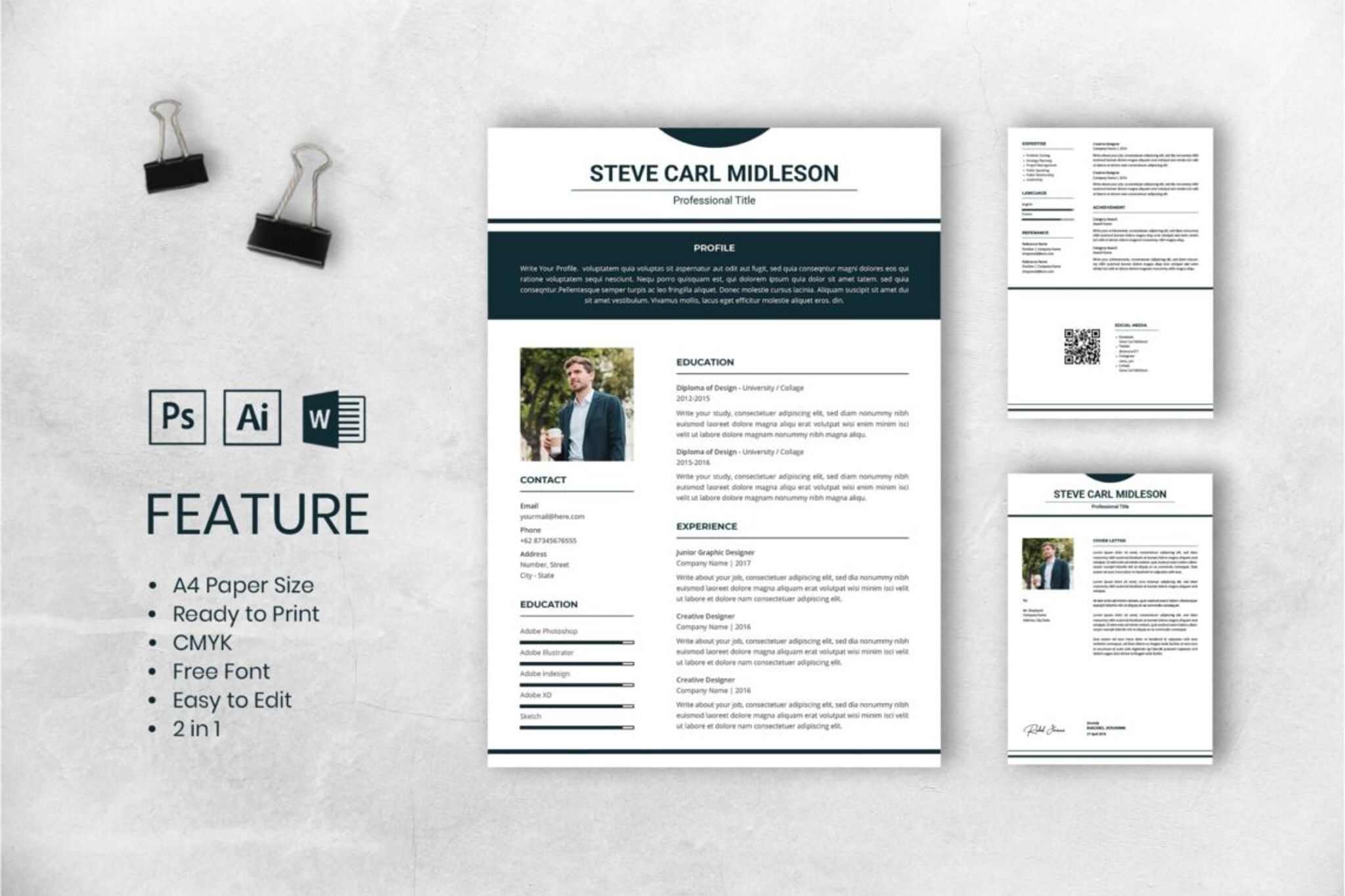 CV Resume – Professional Title