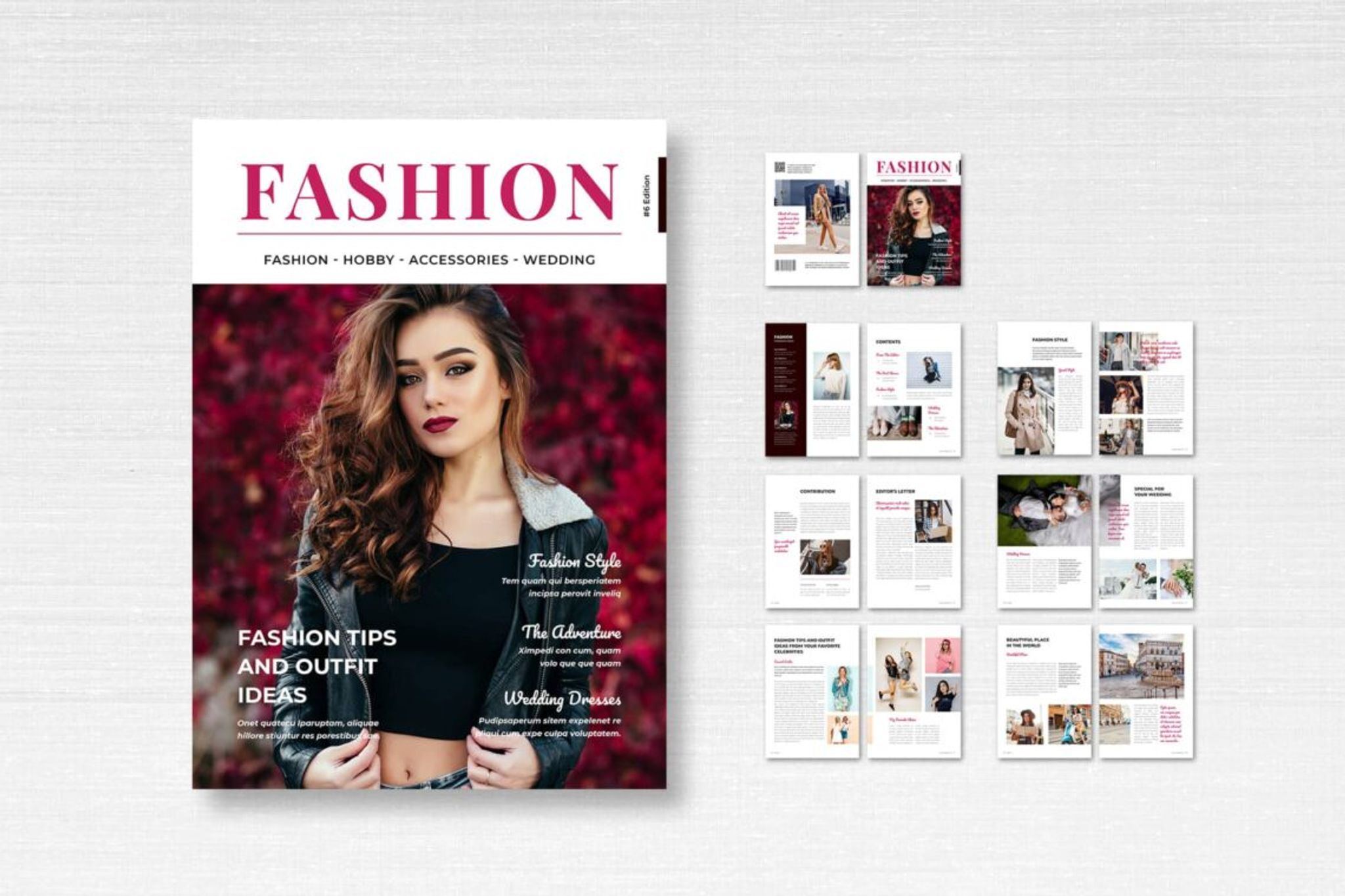 Fashion Mode Magazine Template Fashion Mode Magazine Template