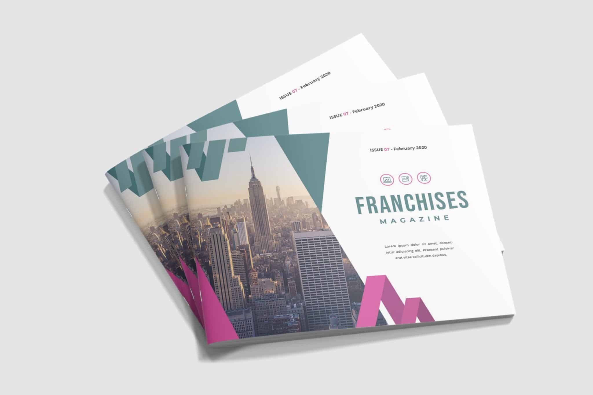Franchise Business Landscape Magazine how to create a magazine template - Franchise Business Landscape Magazine