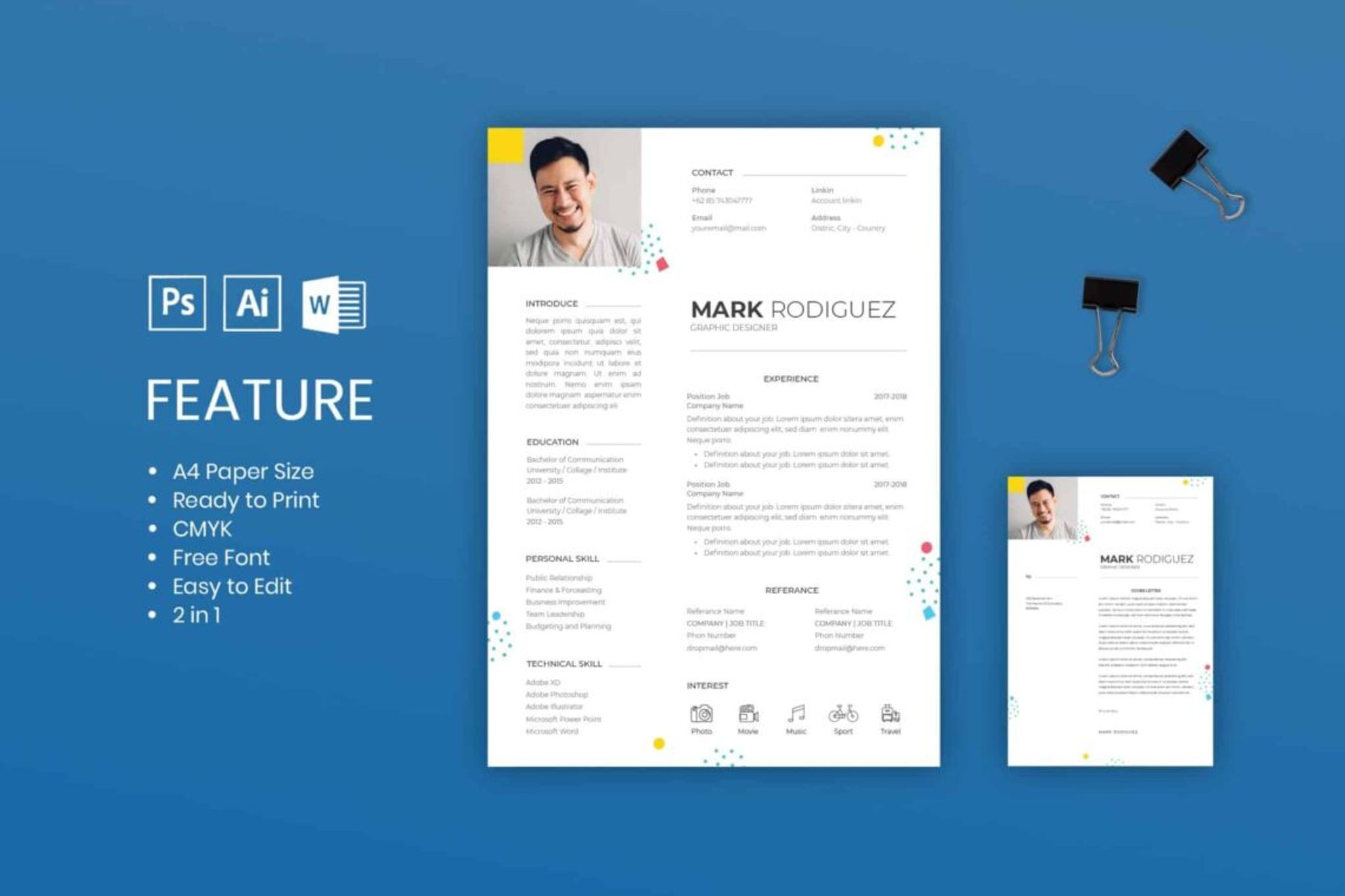 Simple Graphic Design Design CV resume Simple Graphic Design Design CV resume