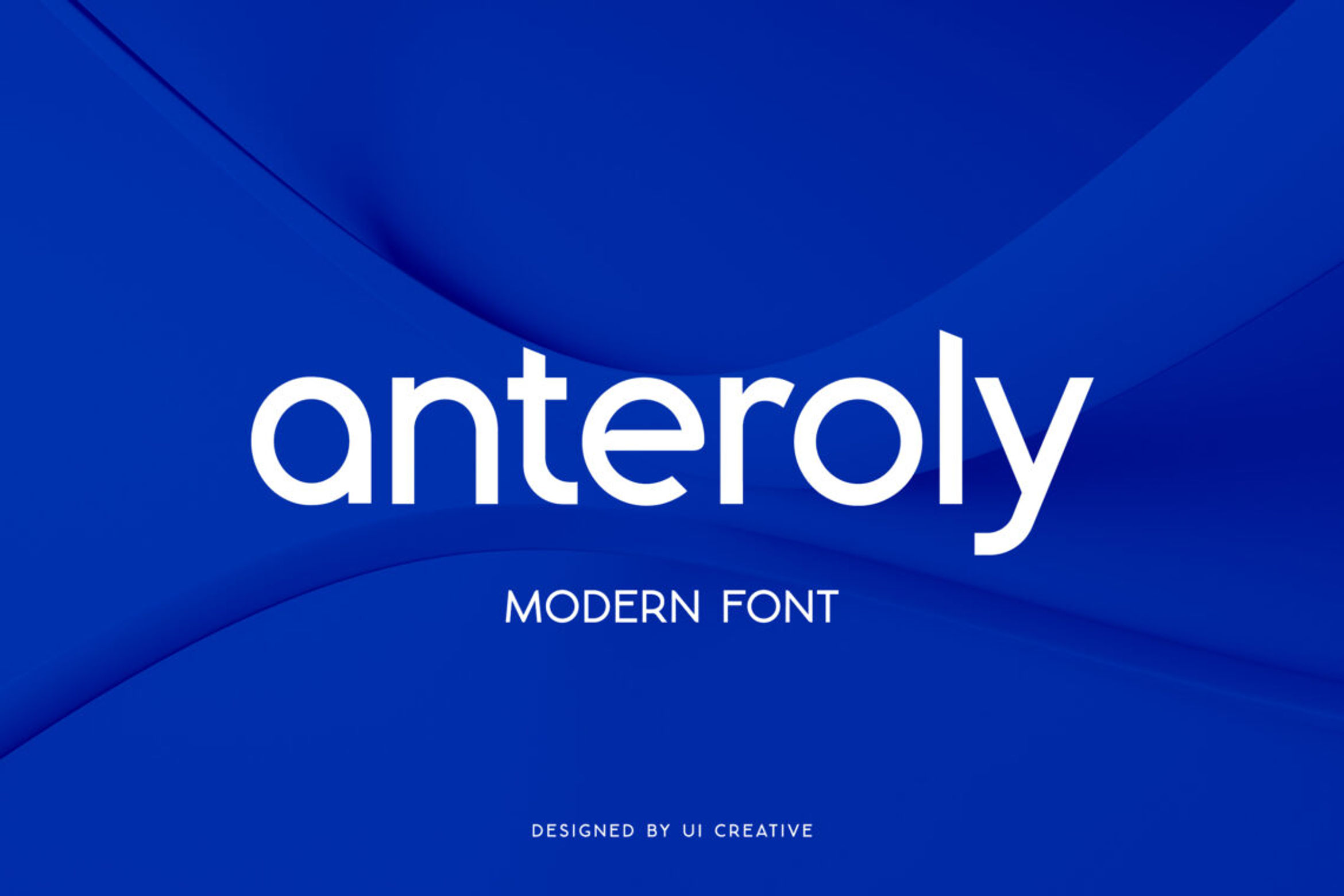 Anteroly Modern Sans Serif Font