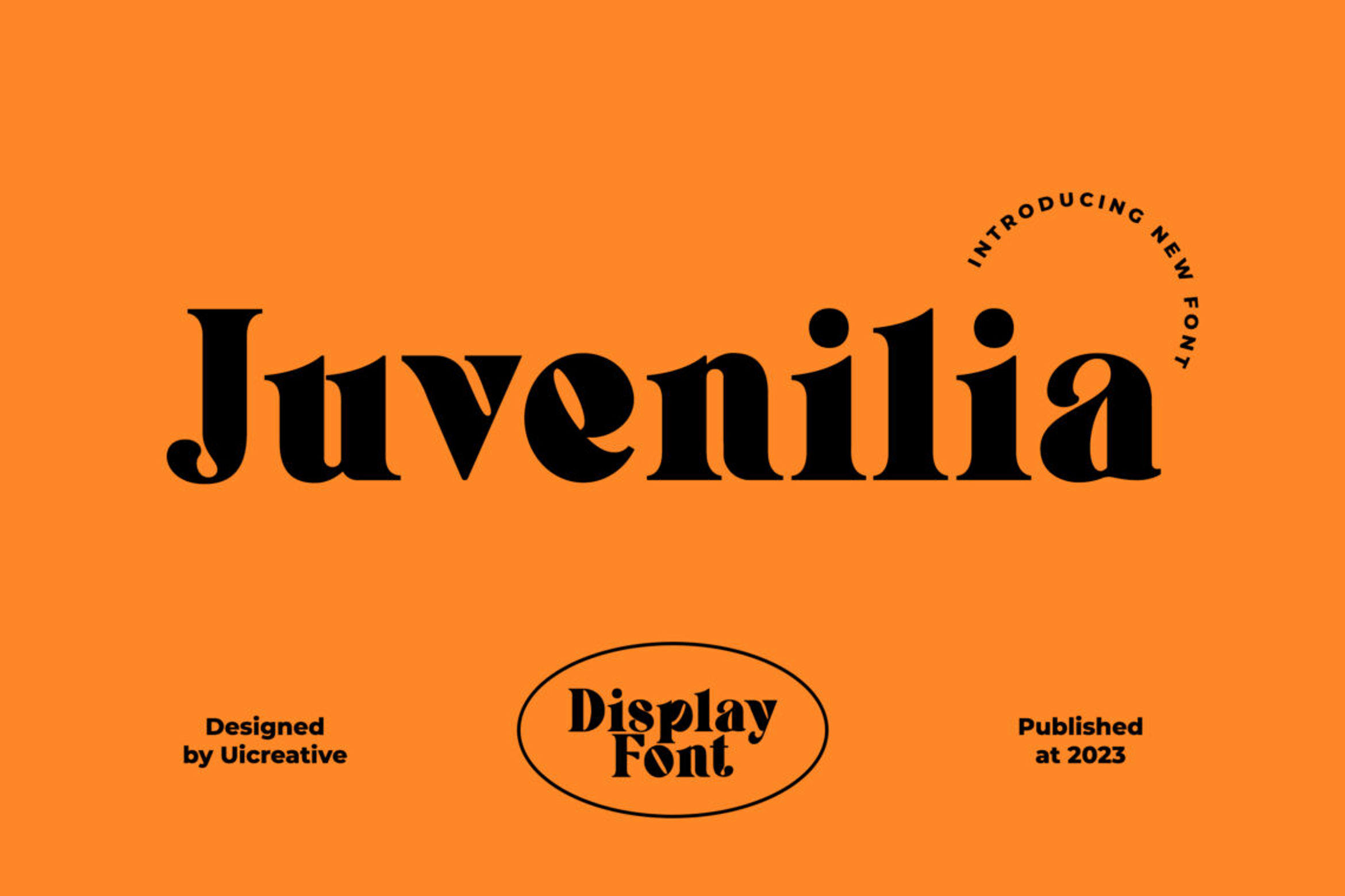 Juvenilia Modern Display Serif Font