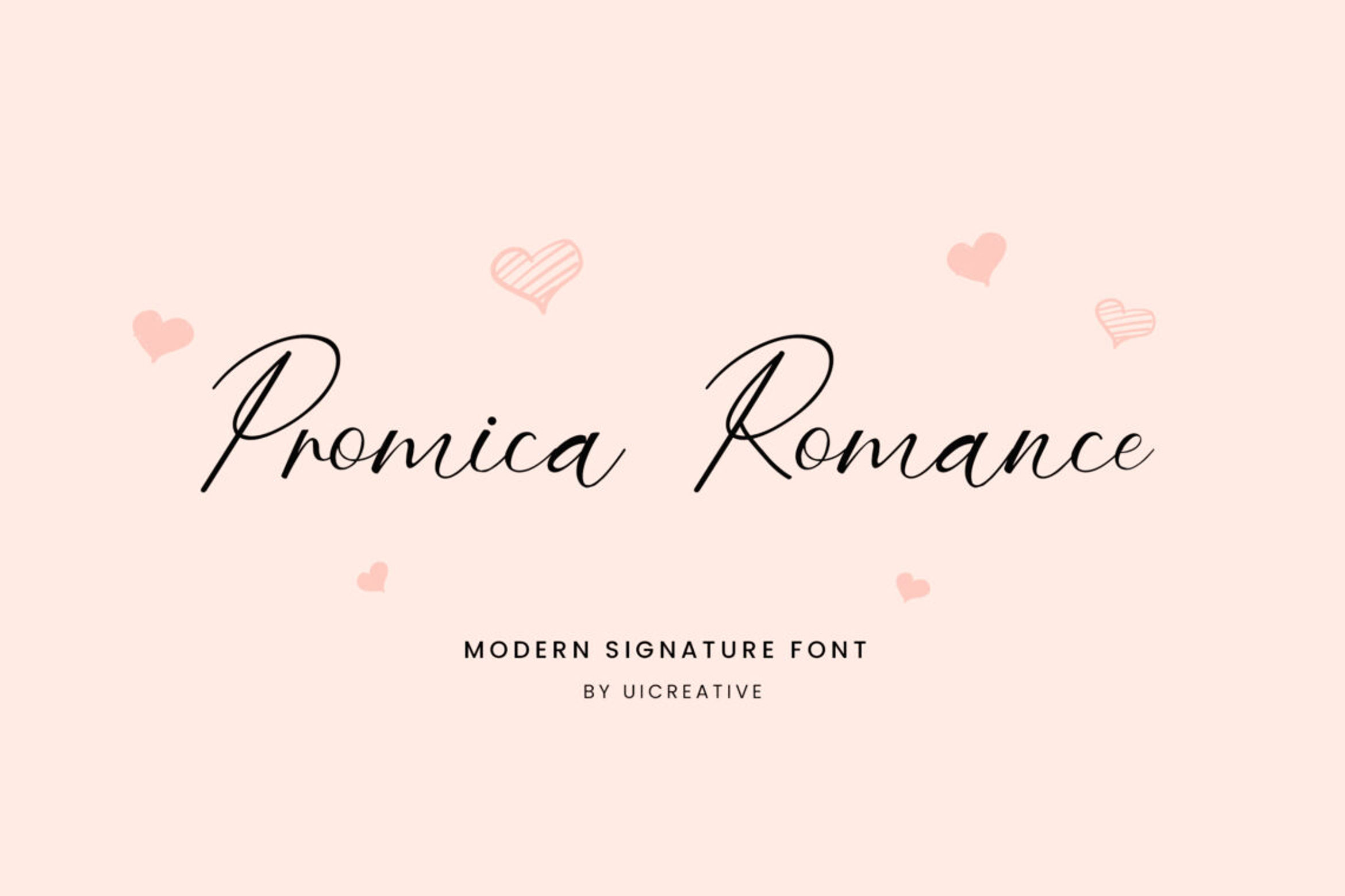 Promica Romance Modern Signature Font - font aldhabi 