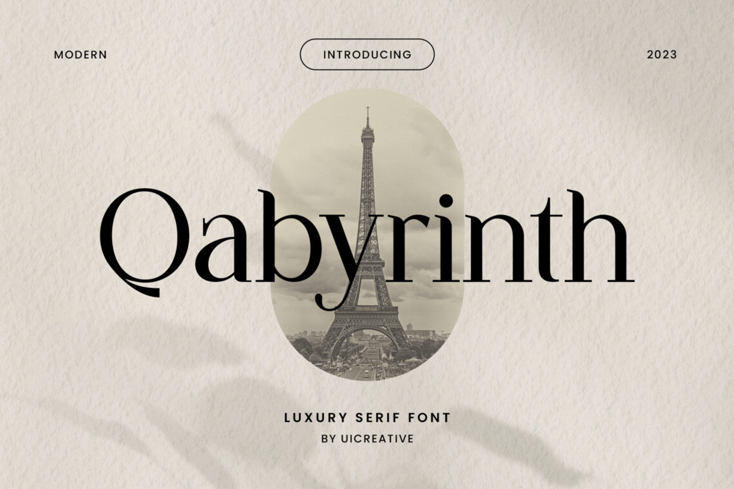 Qabyrinth - Spring time font
