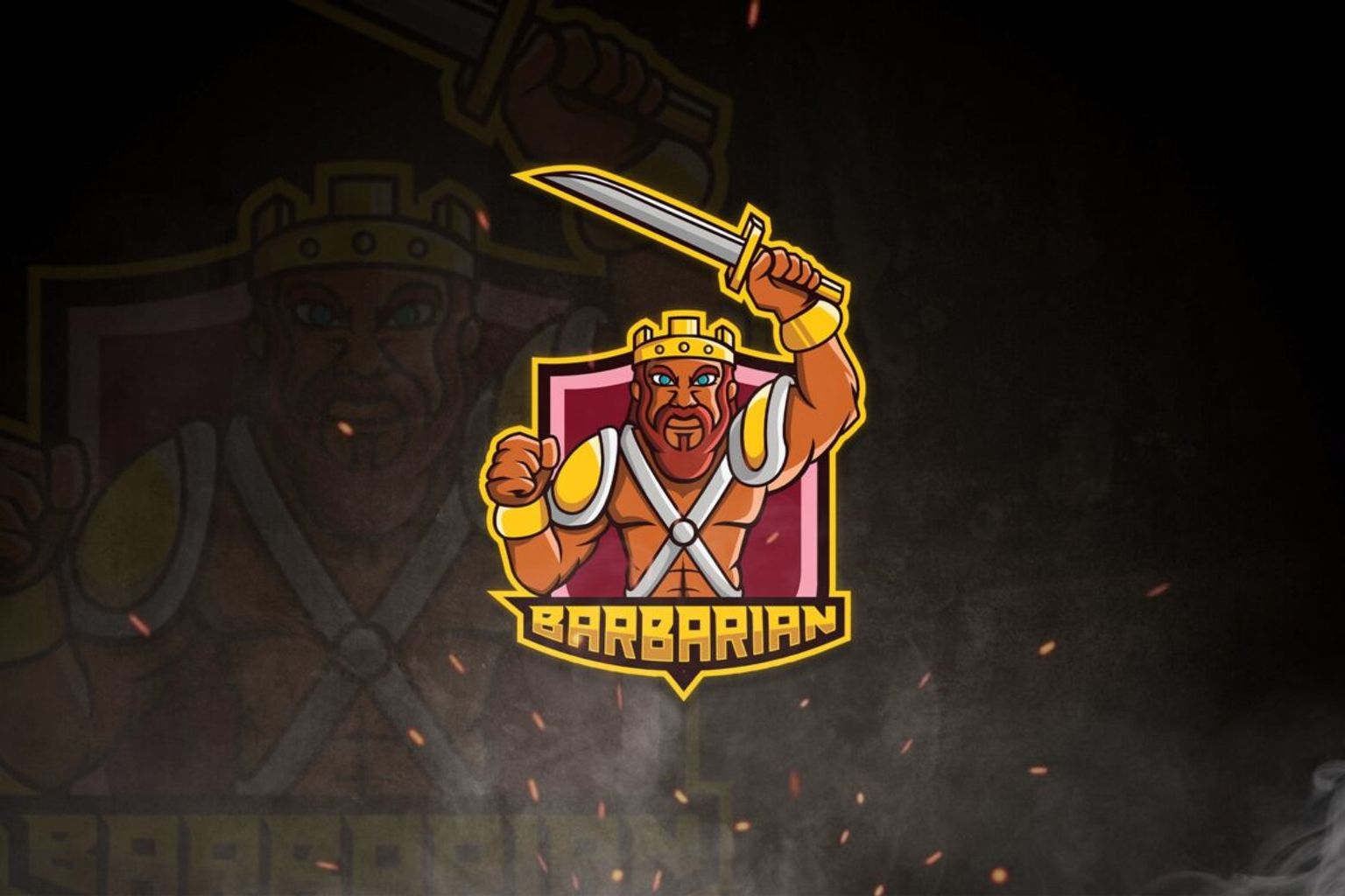 Esport Logo – Barbarian Fighters