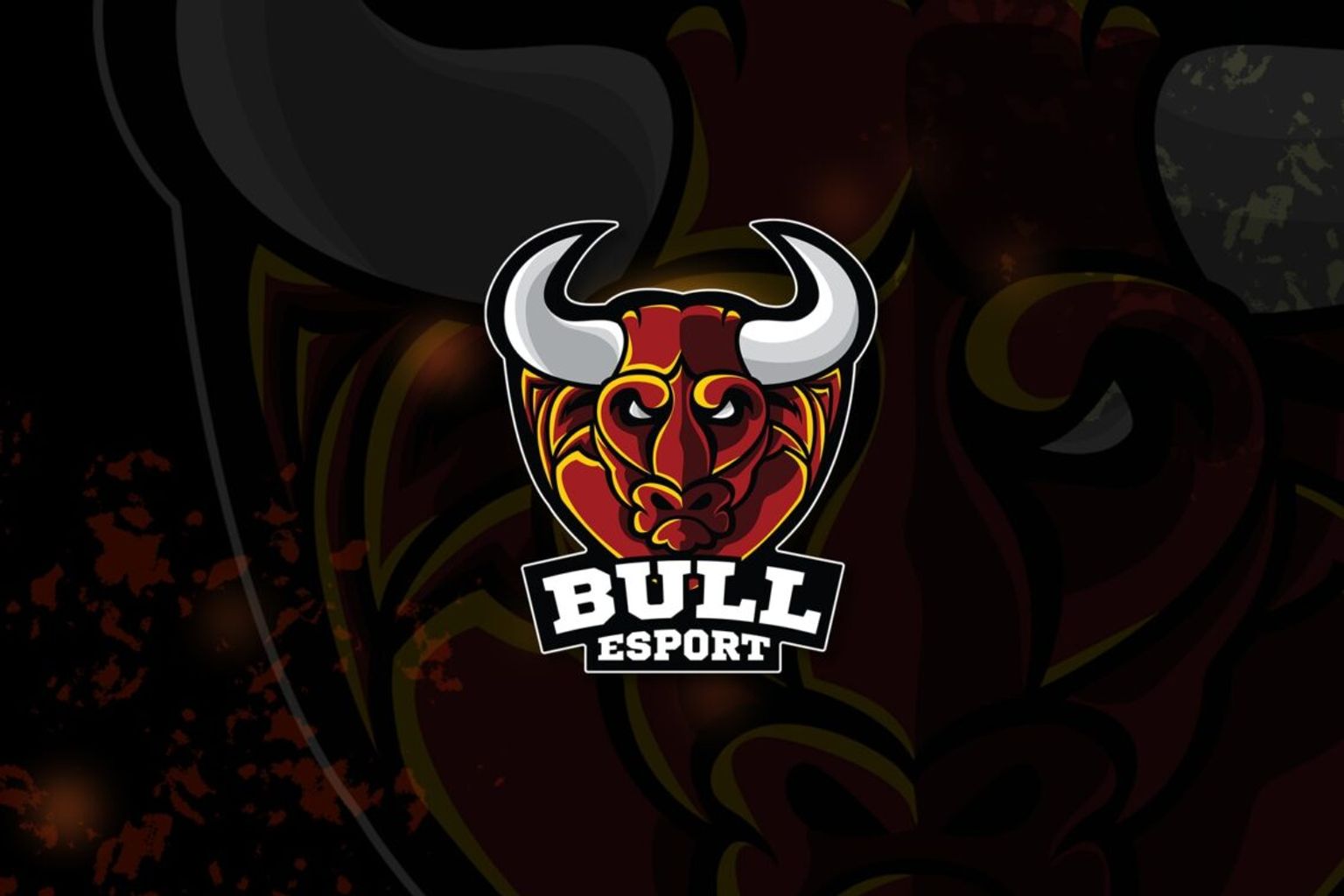 Esport Logo – Big Bull - Font Esports