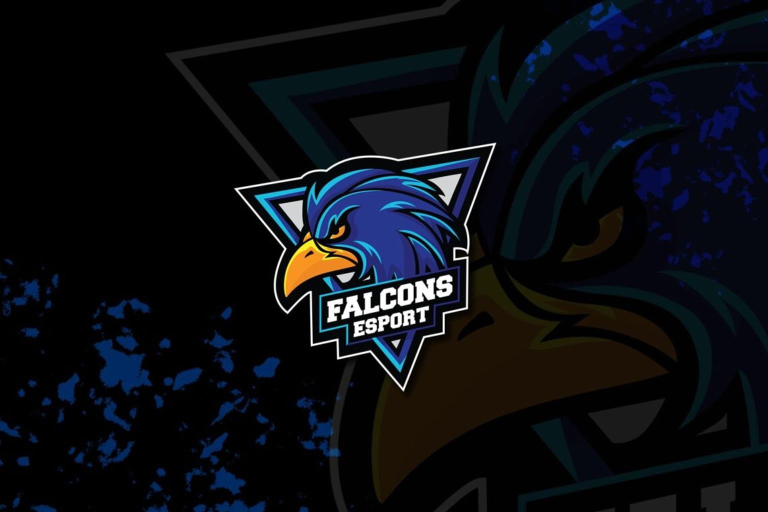 Esport Logo – Mighty Falcon